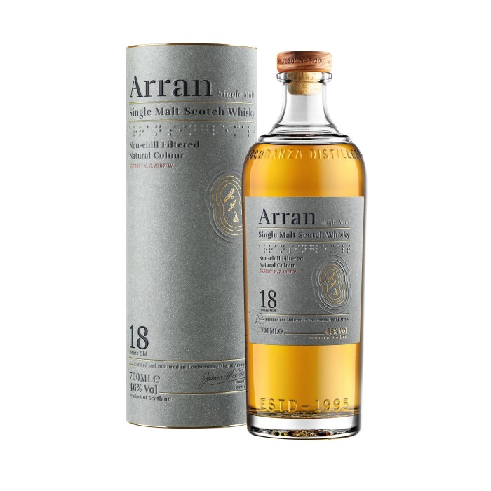 Arran 18 Year Old with box