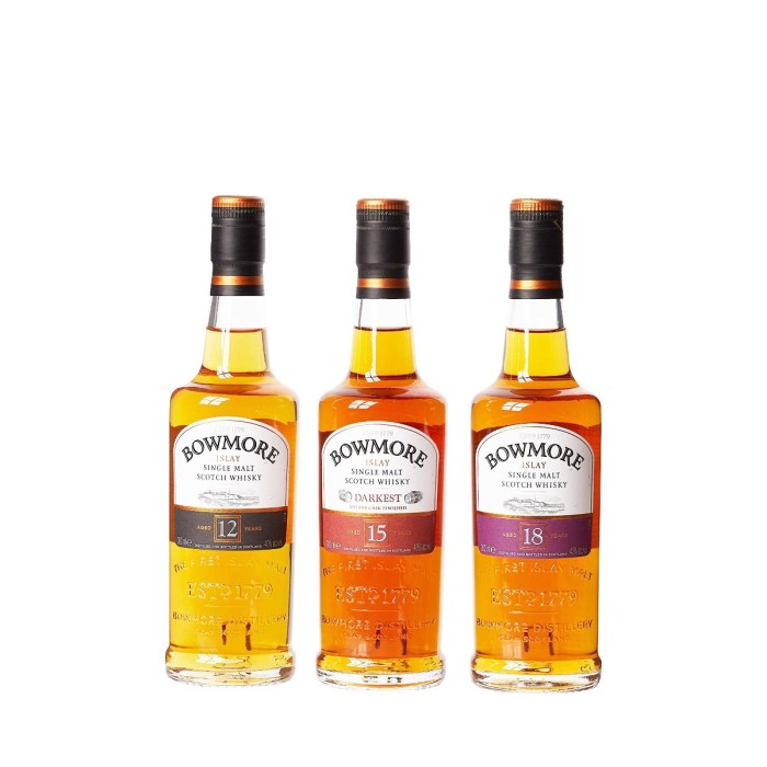 Bowmore Gift Pack 3x20cl