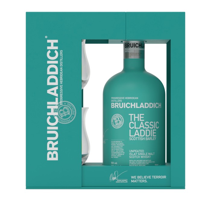 Bruichladdich The Classic Laddie Scottish Barley Gift Pack