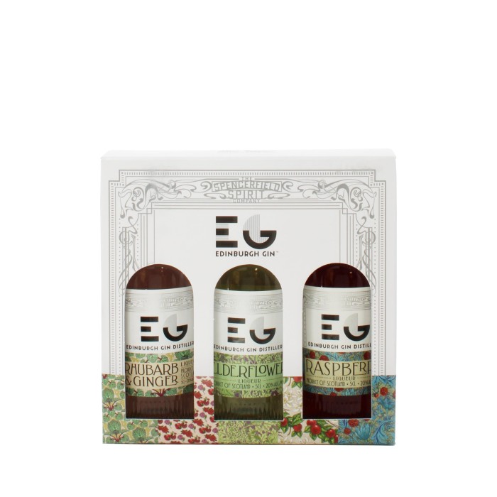 Edinburgh Gin Liqueur Gift Pack  3x5cl