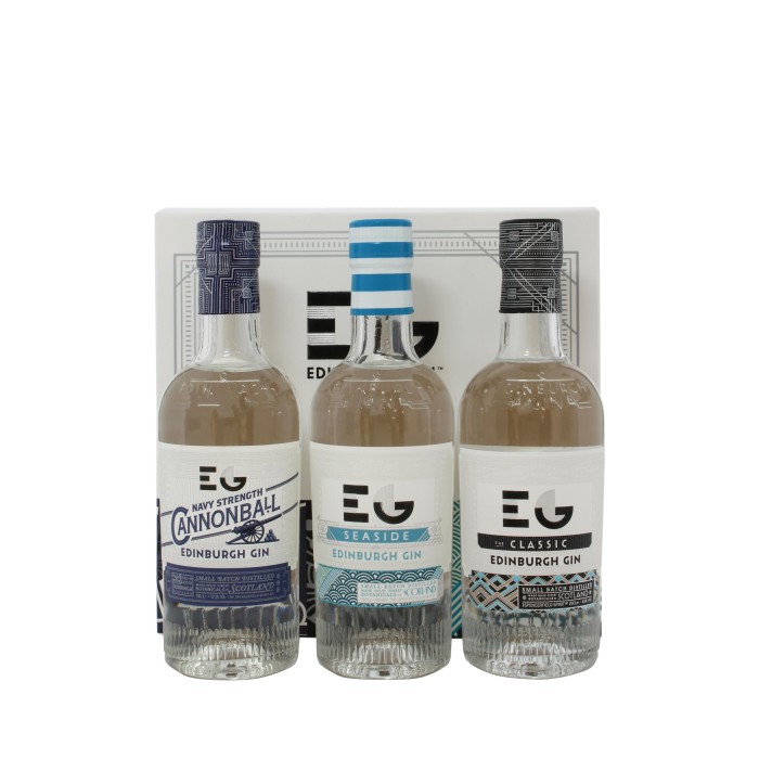 Edinburgh Gin Signature Range Gift Set 3x20cl