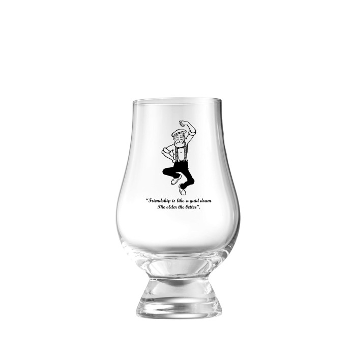 The Broons Glencairn Whisky Glass