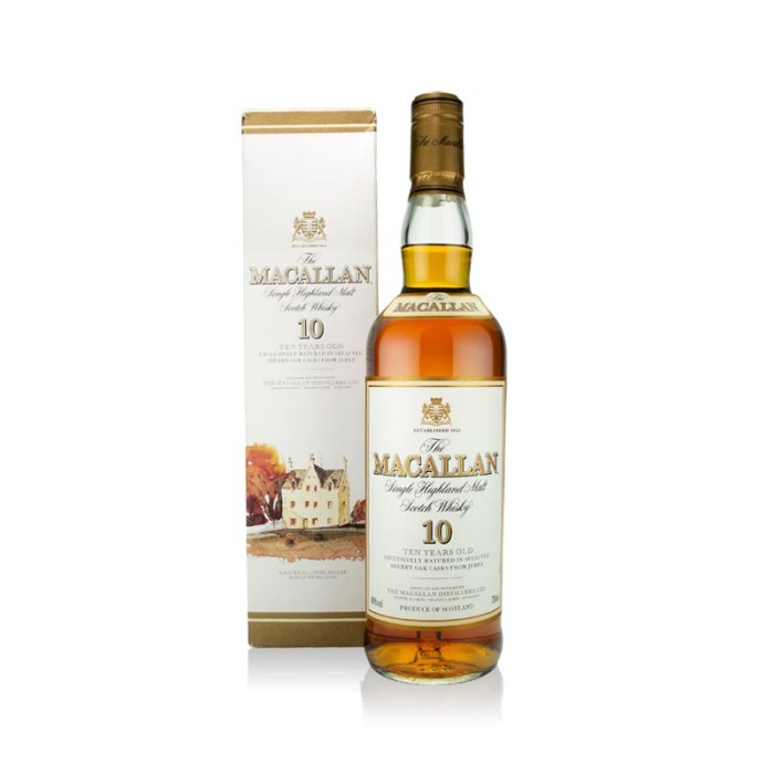 Macallan 10 Year Old Sherry Oak (Old bottling)
