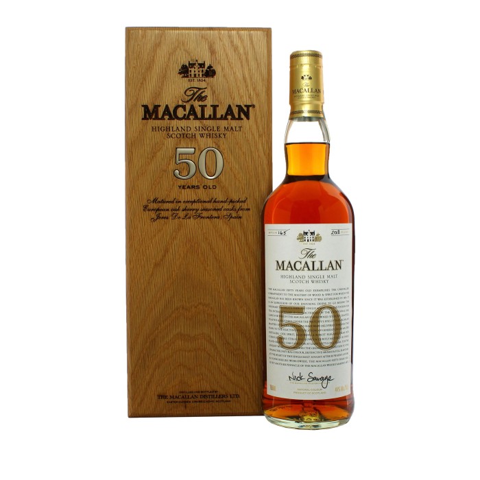 Macallan 50 Year Old with case