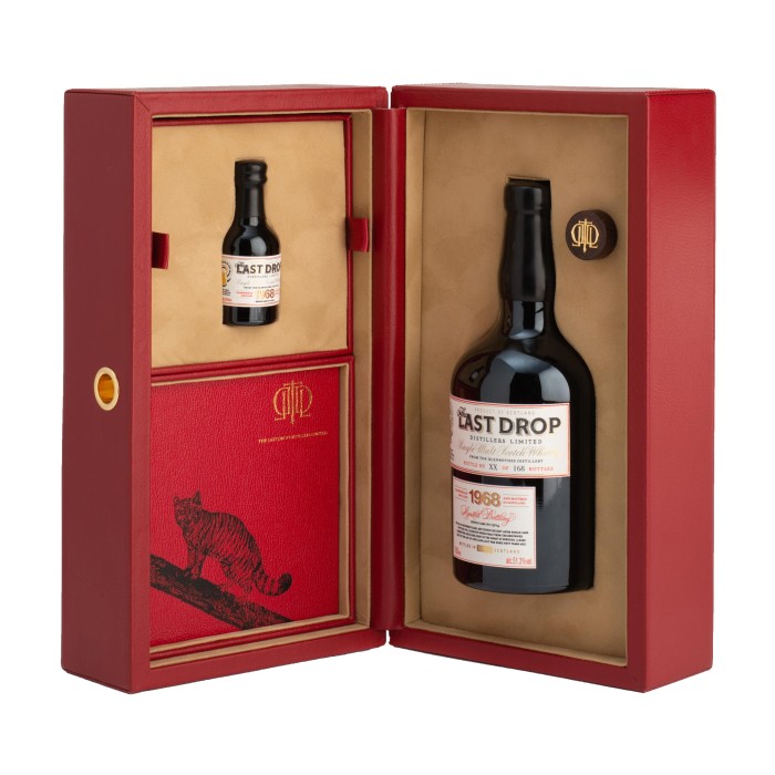 The Last Drop Glenrothes 1968 Cask 13504 in case