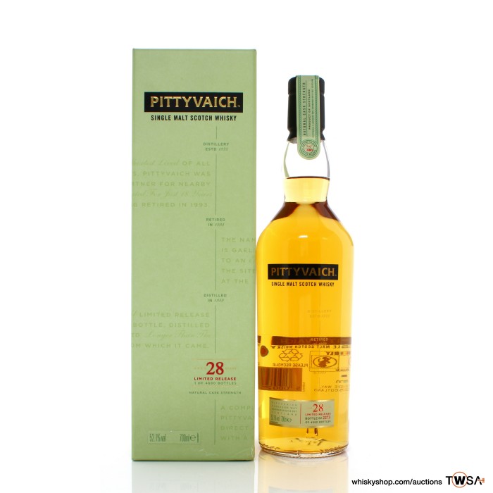 Pittyvaich 1989 28 Year Old - 2018 Special Releases 