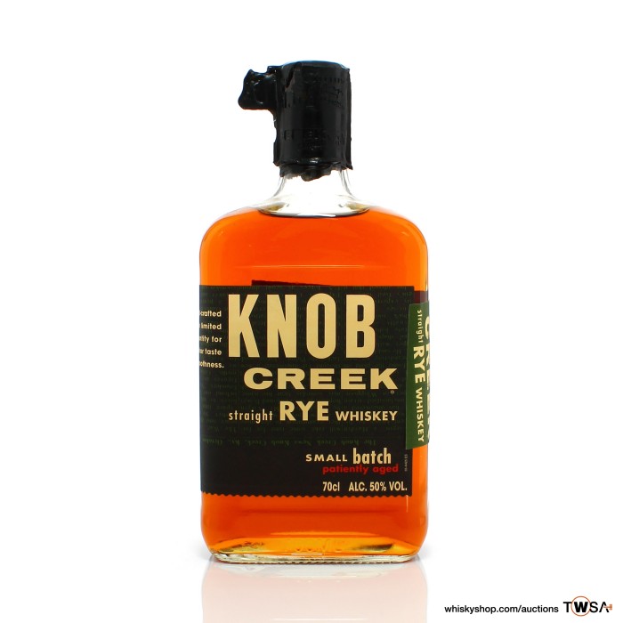 Knob Creek Straight Rye  
