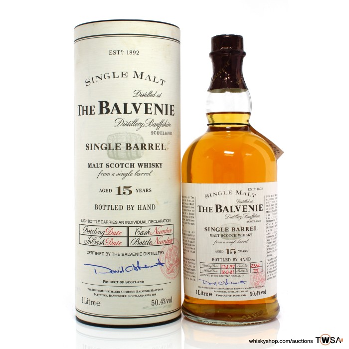 Balvenie 15 Year Old Single Barrel #2332