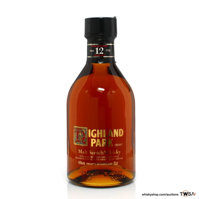 Highland Park 12 Year Old - Old Style