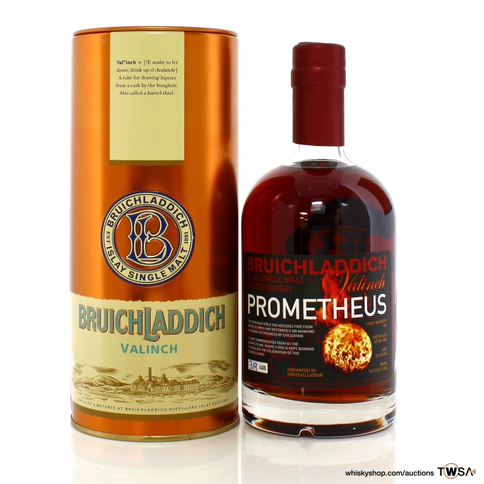 Bruichladdich 1990 22 Year Old Single Cask #1 Valinch Prometheus