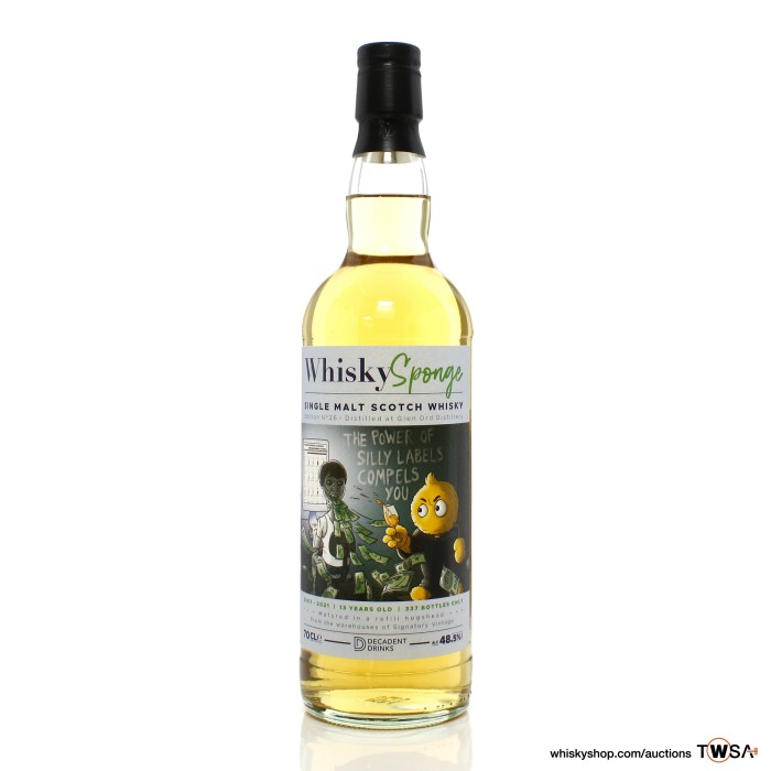 Glen Ord 2007 13 Year Old Whisky Sponge Edition No.26
