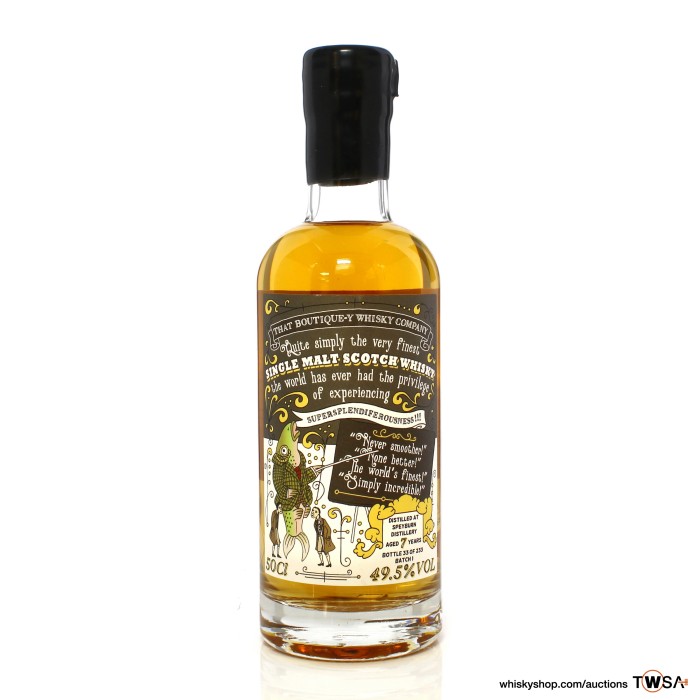 Speyburn 7 Year Old That Boutique-y Whisky Co. Batch #1