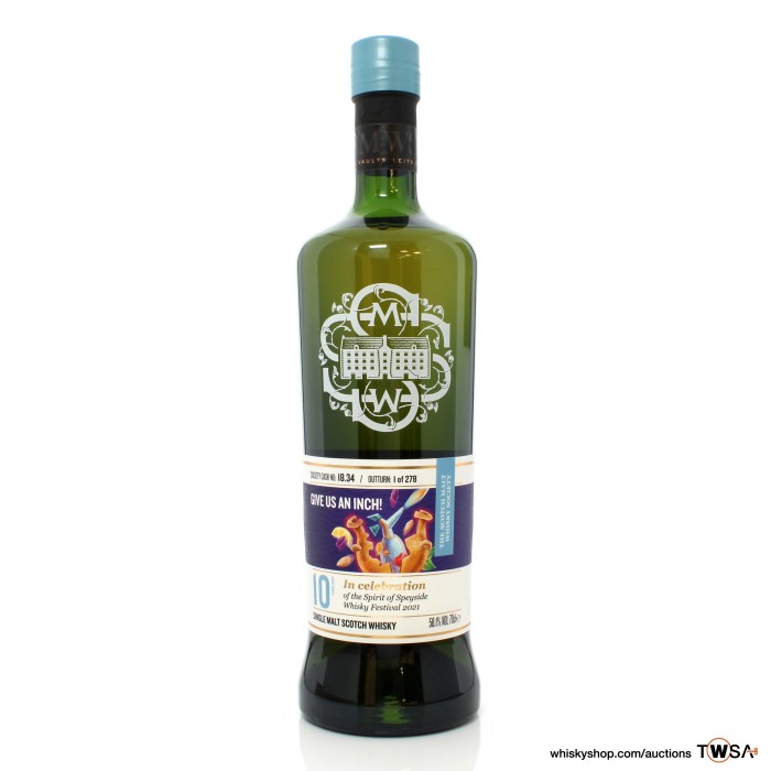 Inchgower 2010 10 Year Old SMWS 18.34 - Spirit of Speyside 2021