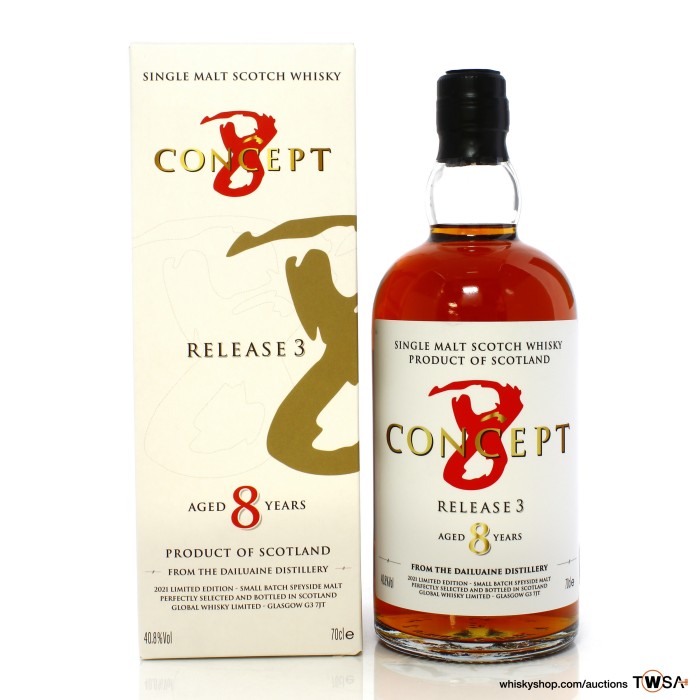 Dailuaine 2013 8 Year Old Global Whisky Concept 8 Release 3