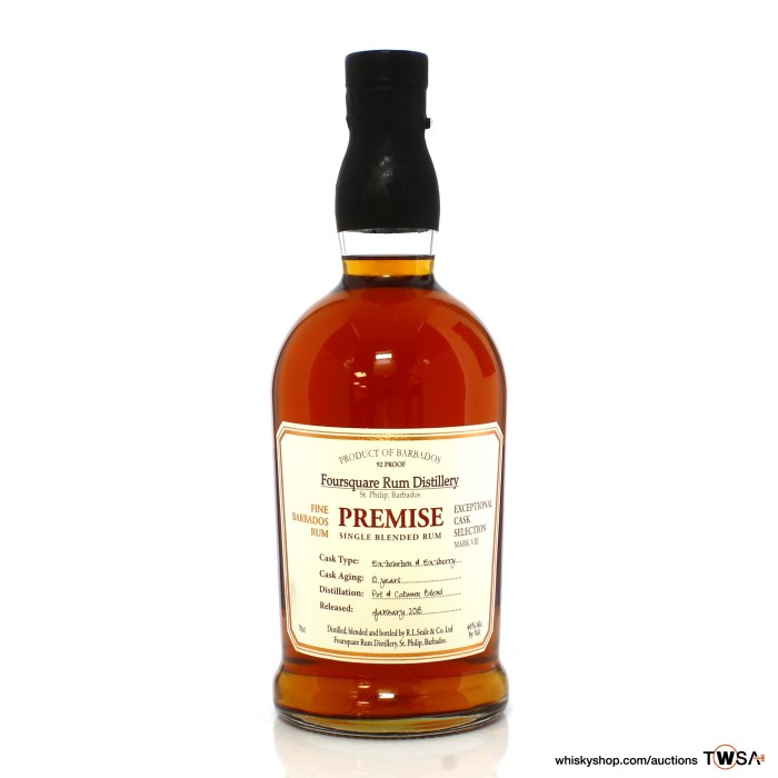 Foursquare 10 Year Old Premise Exceptional Cask Selection