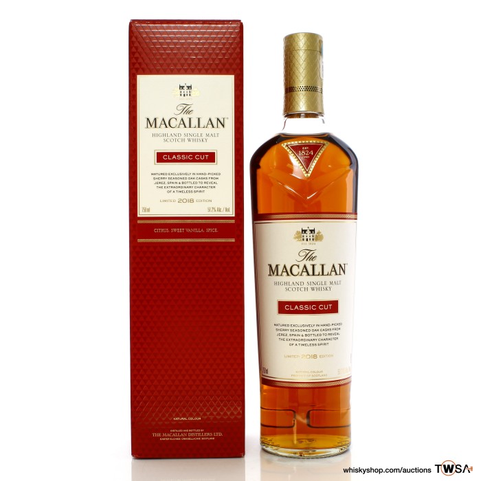 Macallan Classic Cut 2018 Release