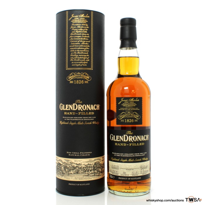GlenDronach 2009 12 Year Old Single Cask #5875 Hand Filled