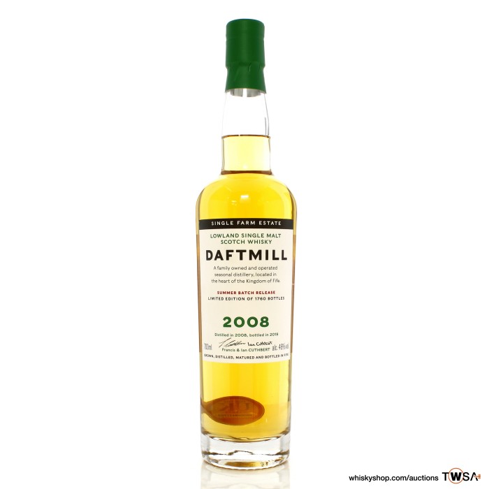 Daftmill 2008 11 Year Old Summer 2019 Release - UK