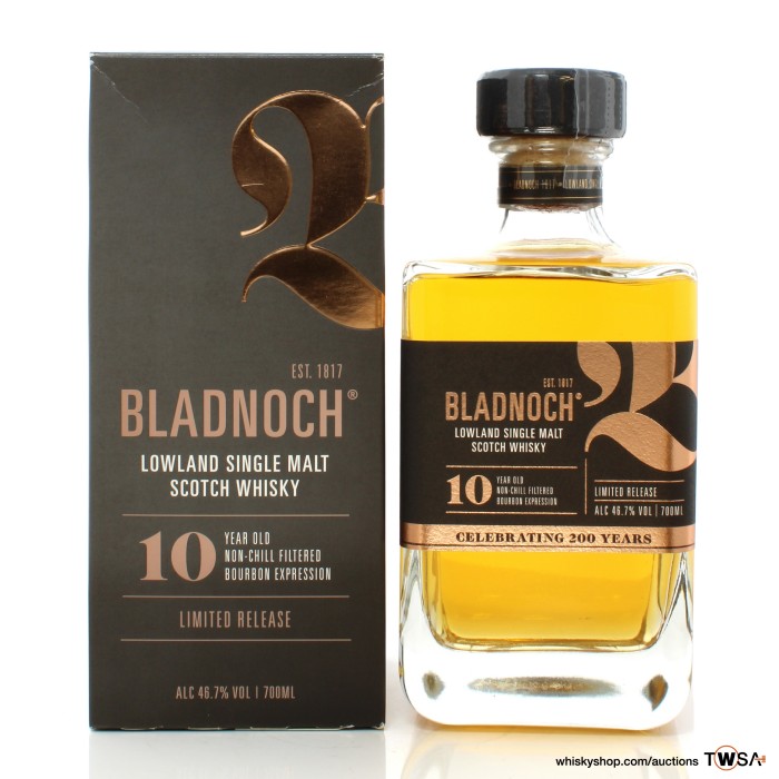 Bladnoch 10 Year Old Limited Release