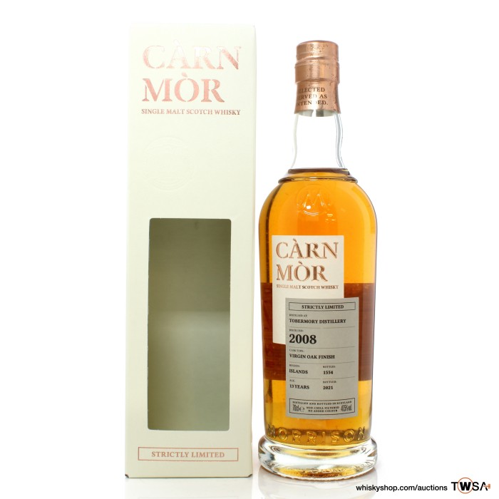 Tobermory 2008 13 Year Old Carn Mor Strictly Limited