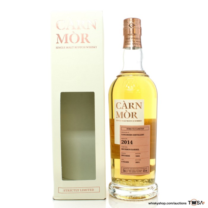 Longmorn 2014 6 Year Old Carn Mor Strictly Limited