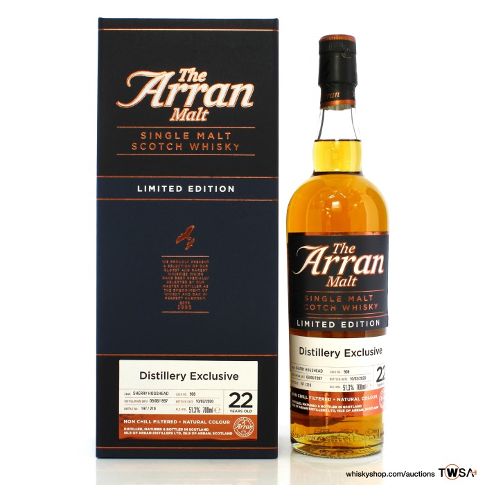 Arran 1997 22 Year Old Single Cask #908 - Distillery Exclusive