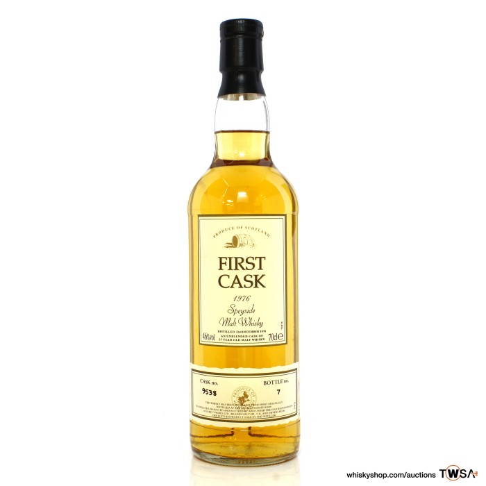 Benriach 1976 27 Year Old Single Cask #9538 Direct Wines First Cask