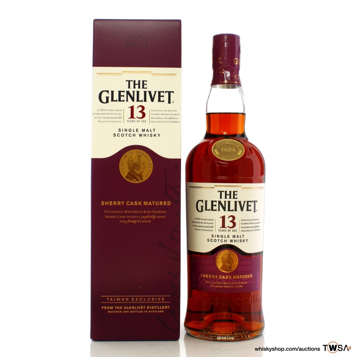 Glenlivet 13 Year Old Sherry Cask - Taiwan