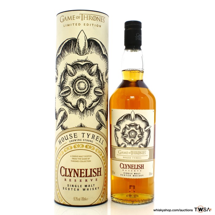 Clynelish Reserve Game of Thrones - House Tyrell