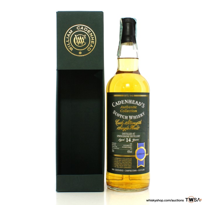 Springbank 2000 14 Year Old Cadenhead's Authentic Collection