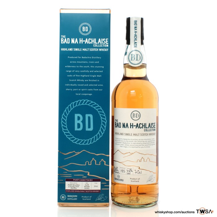 Badachro The Bad na h-Achlaise Collection Port Cask Finish