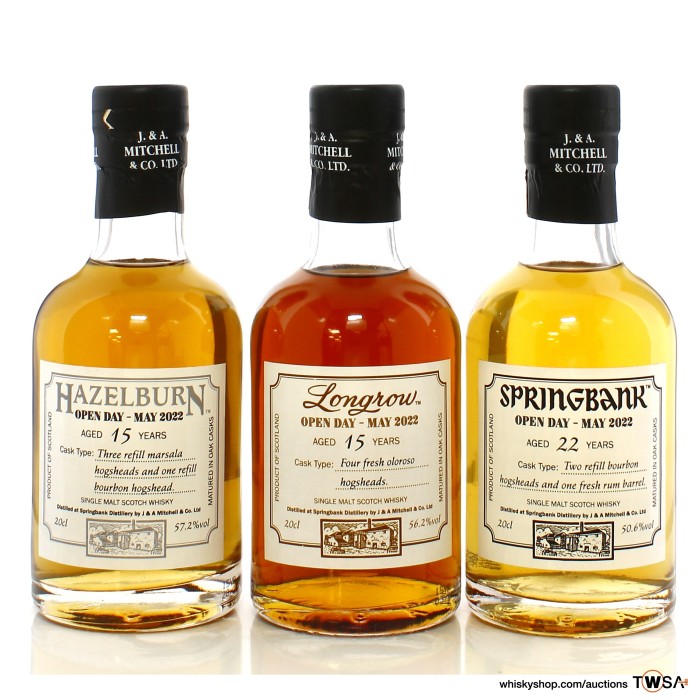 Springbank Open Day 2022 Releases x3
