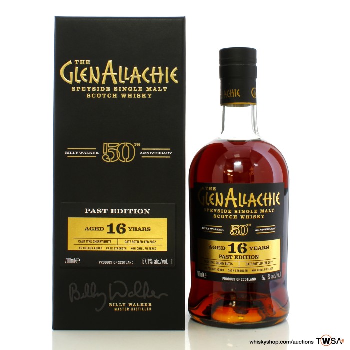 GlenAllachie 2005 16 Year Old Past Edition - Billy Walker 50th Anniversary