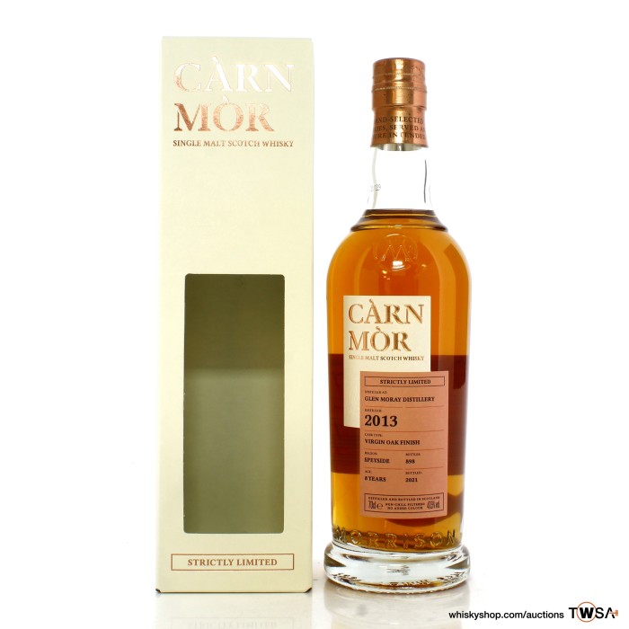 Glen Moray 2013 8 Year Old Carn Mor Strictly Limited
